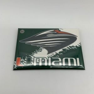 Vintage Wincraft University of Miami Hurricanes UMiami Logo Button Pin